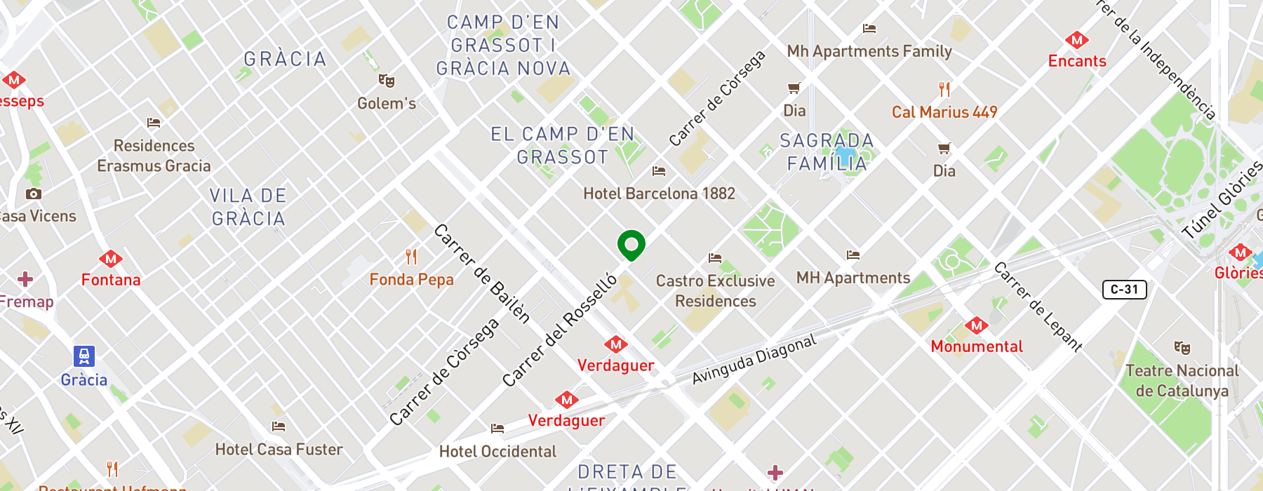 calle-rosellon-359 map