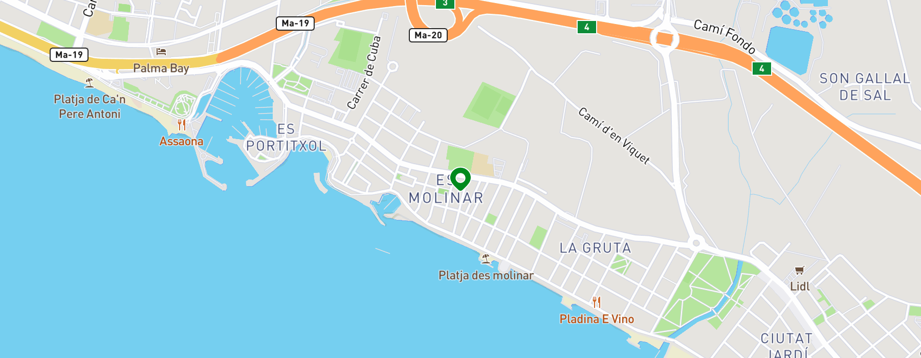calle-llucmajor-100 map