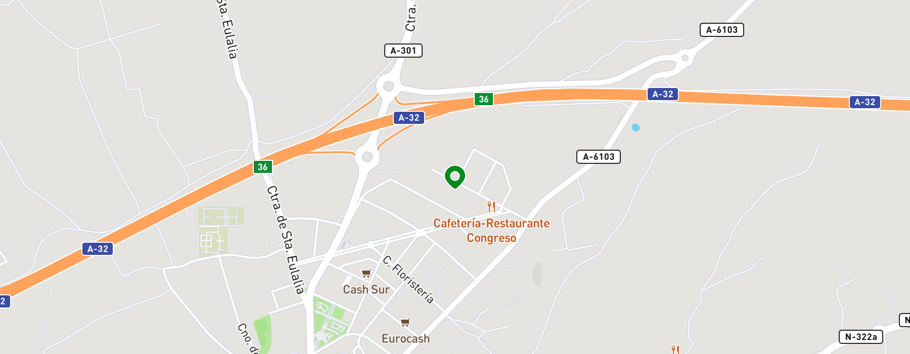 poligono-industrial-los-cerros-calle-artesania map