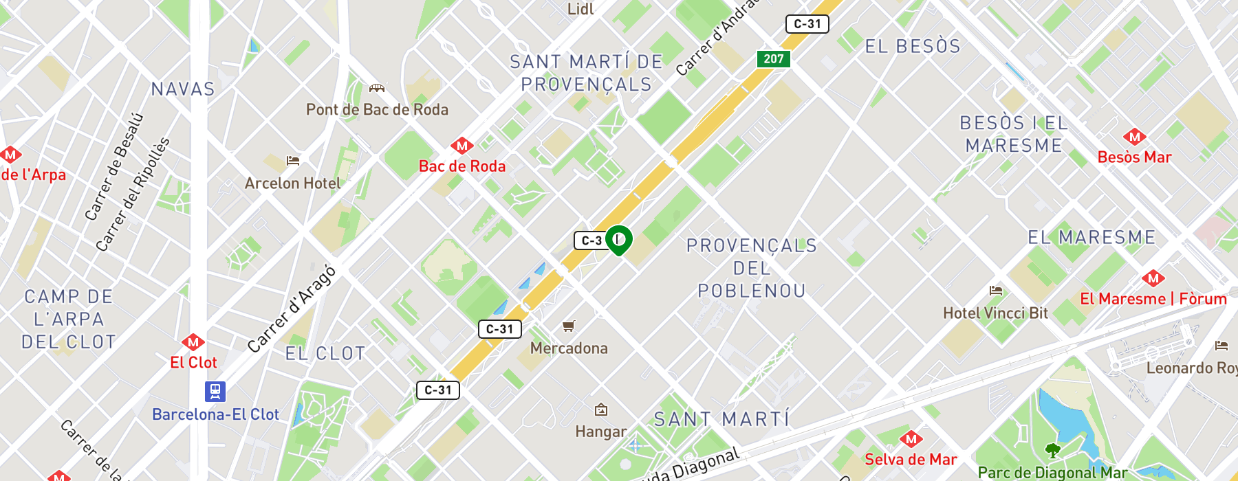 calle-gran-via-corts-catalanes-1024 map