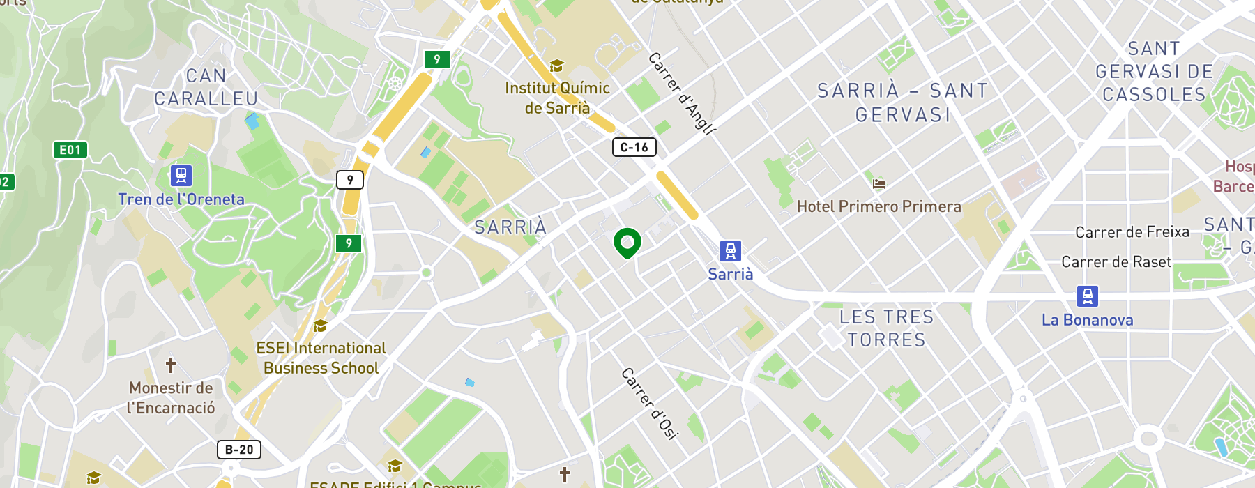 carrer-major-de-sarria-85 map