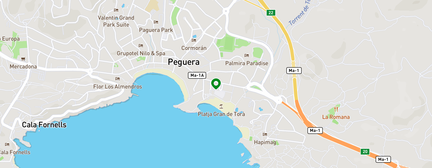 avenidada-paguera-76-esc-1-pta-g map