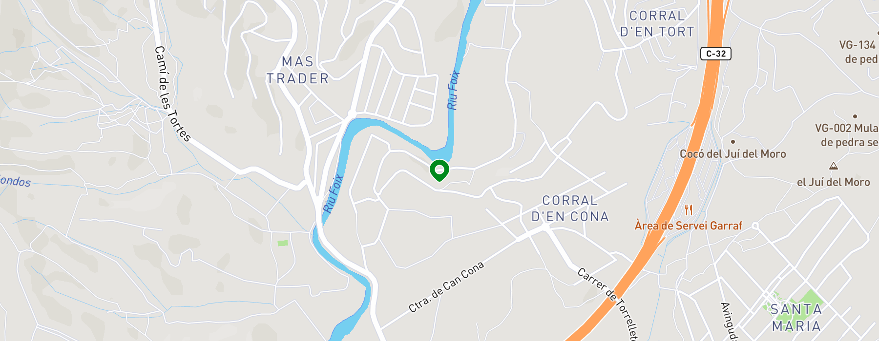 carrer-arbos-km-2 map