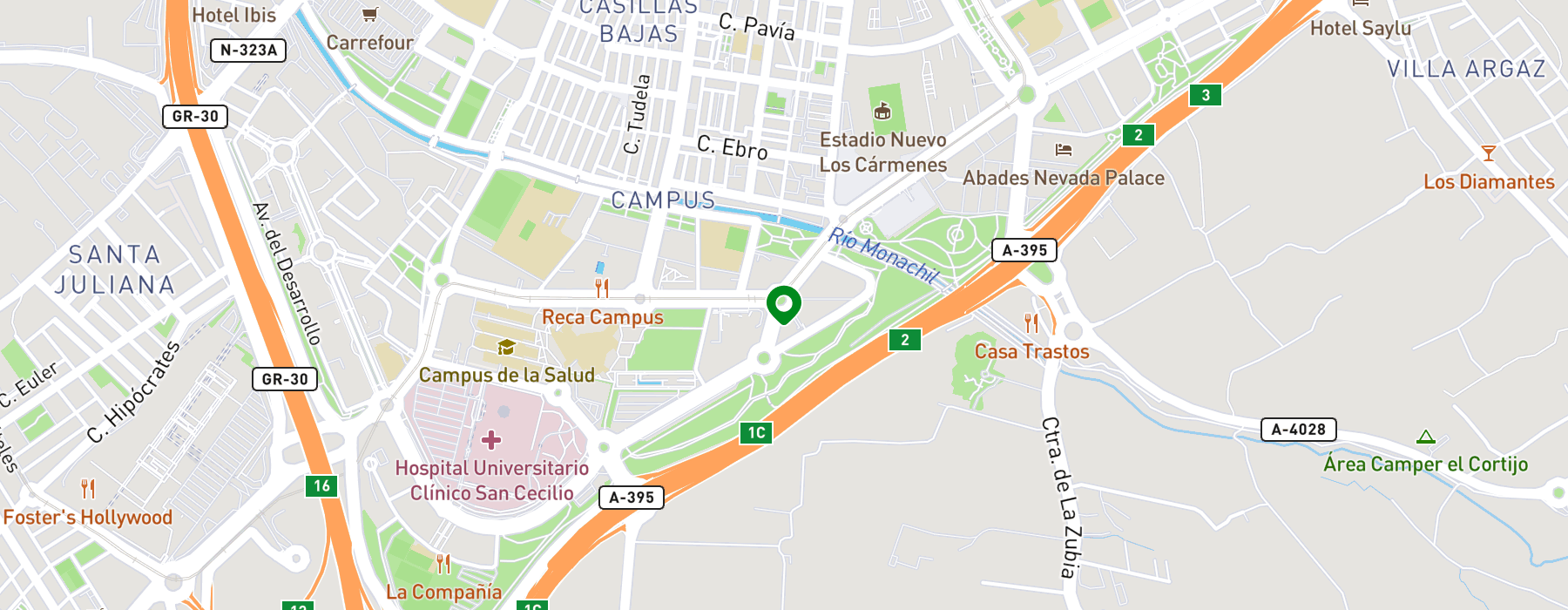carreteragranada-sn map
