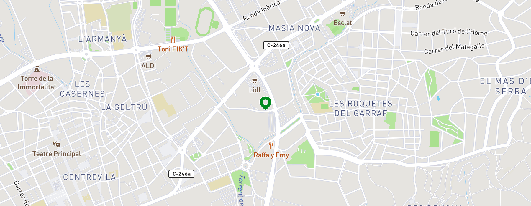 ronda-deuropa-47-49-08800-vilanova-i-la-geltru-barcelona map