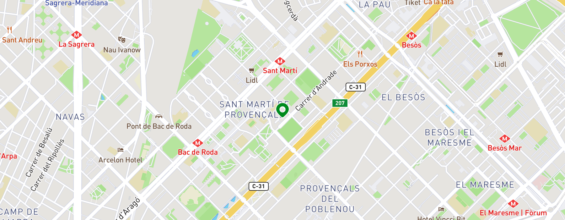 calle-treball-205 map