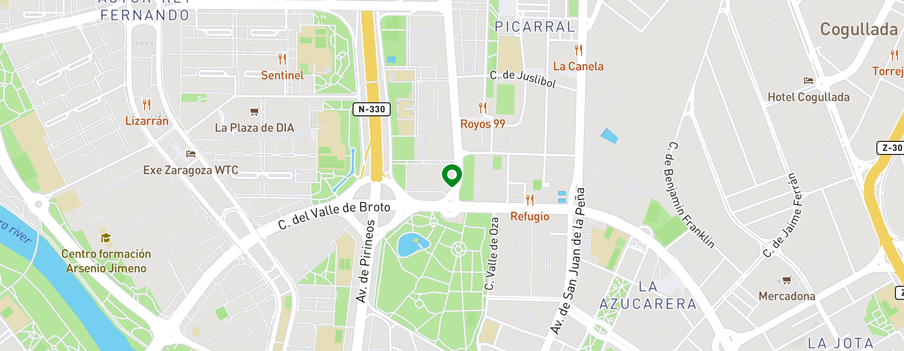 avenida-valle-del-broto-13 map
