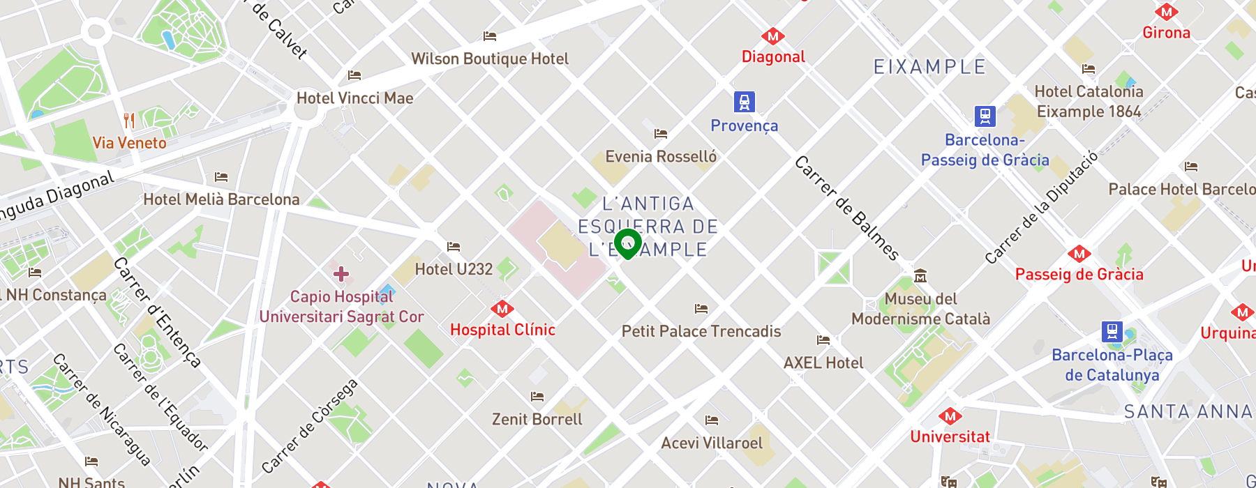 calle-provenca-157 map