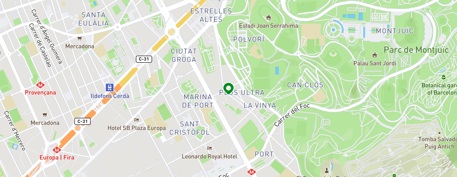 calle-mare-de-deu-del-port-248 map