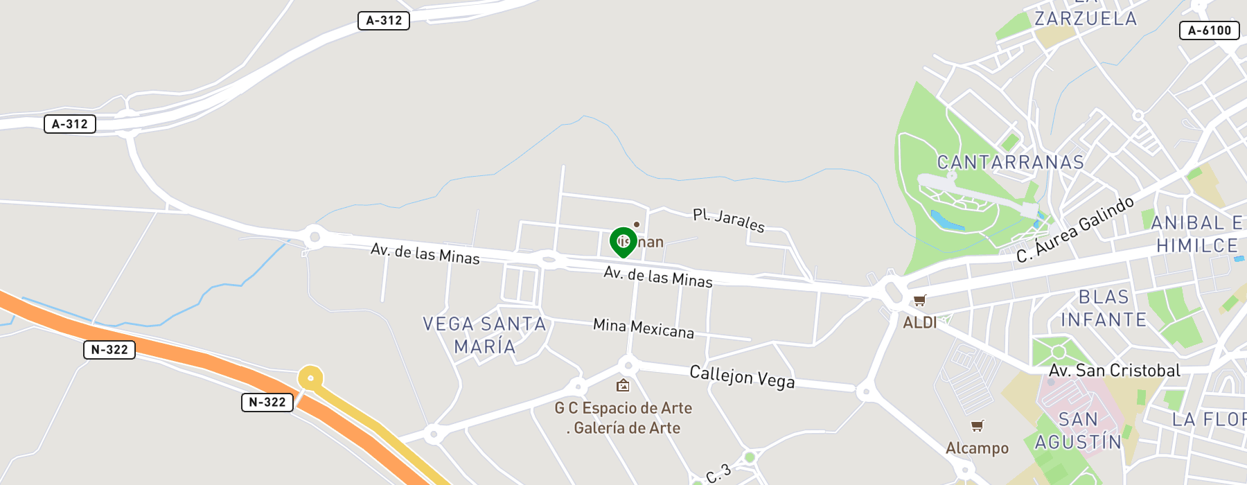 carretera-cordoba-11a-23700-jaen map