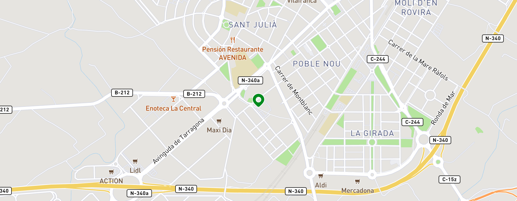 calle-amalia-soler-177-bajos map