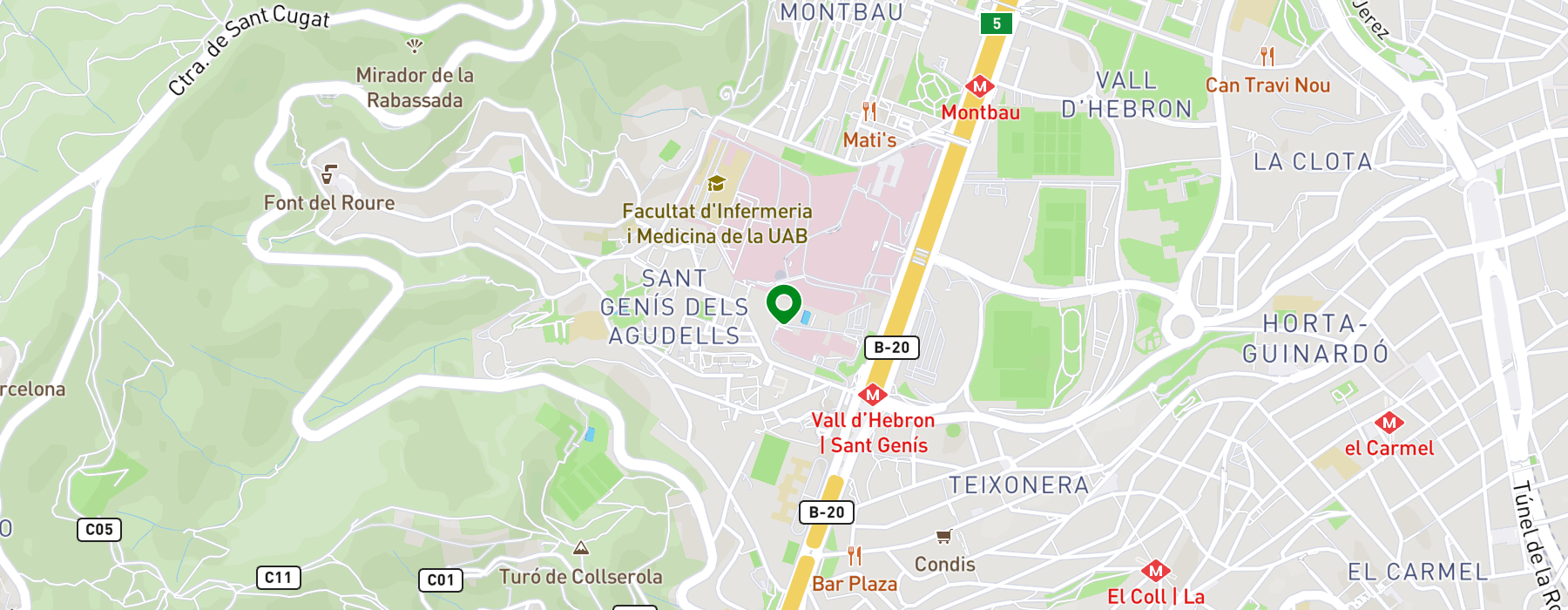 calle-explanada-monbau-2b map