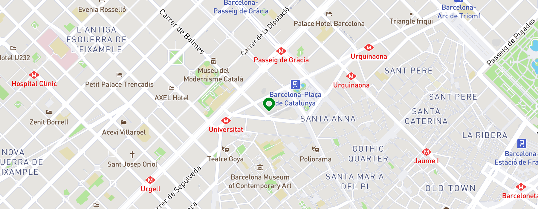 ronda-universitat-16 map