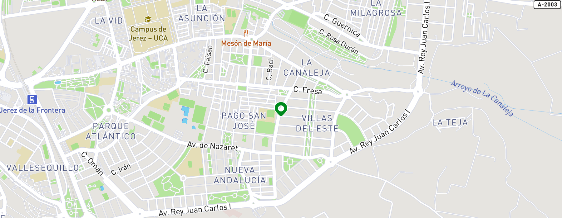 calle-playa-del-rompidillo map
