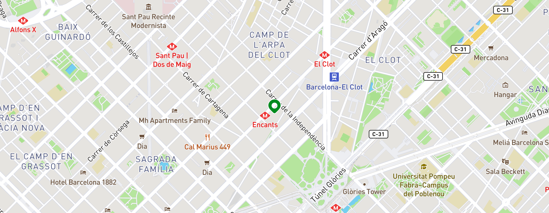 calle-valencia-564 map