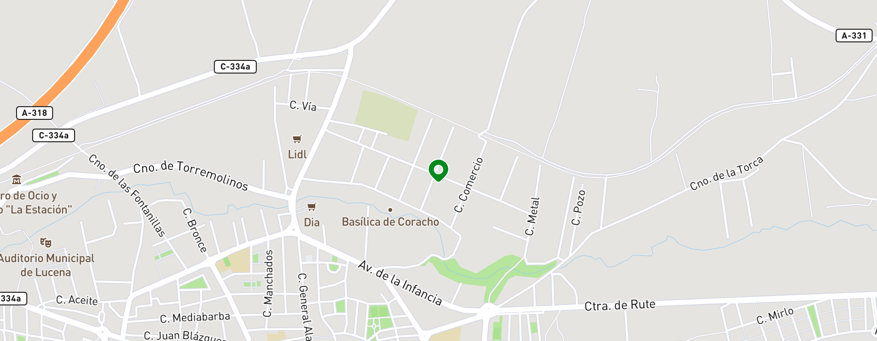 poligono-industrial-la-vinuela-parcela-98 map