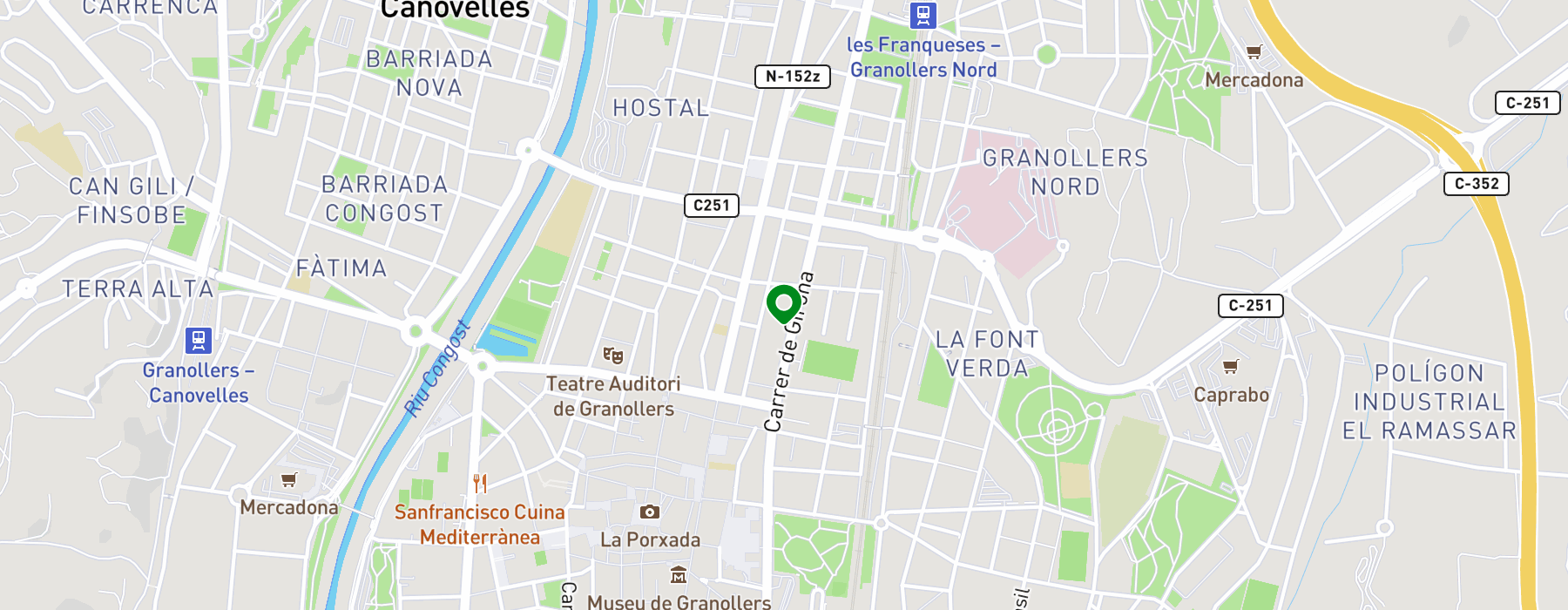 calle-girona-51 map