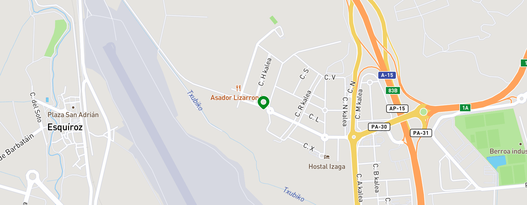 pol-ind-noain-esquiroz-calle-t16 map