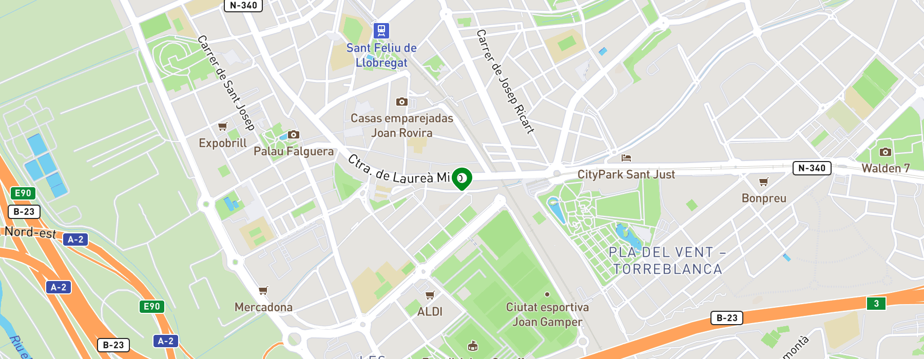 carretera-laurea-miro-42 map