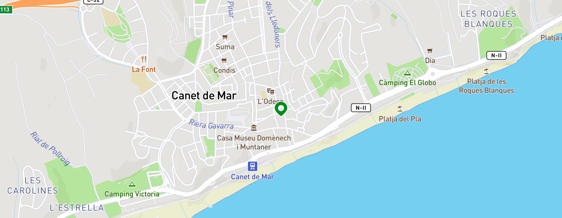calle-riera-lledoners-31 map