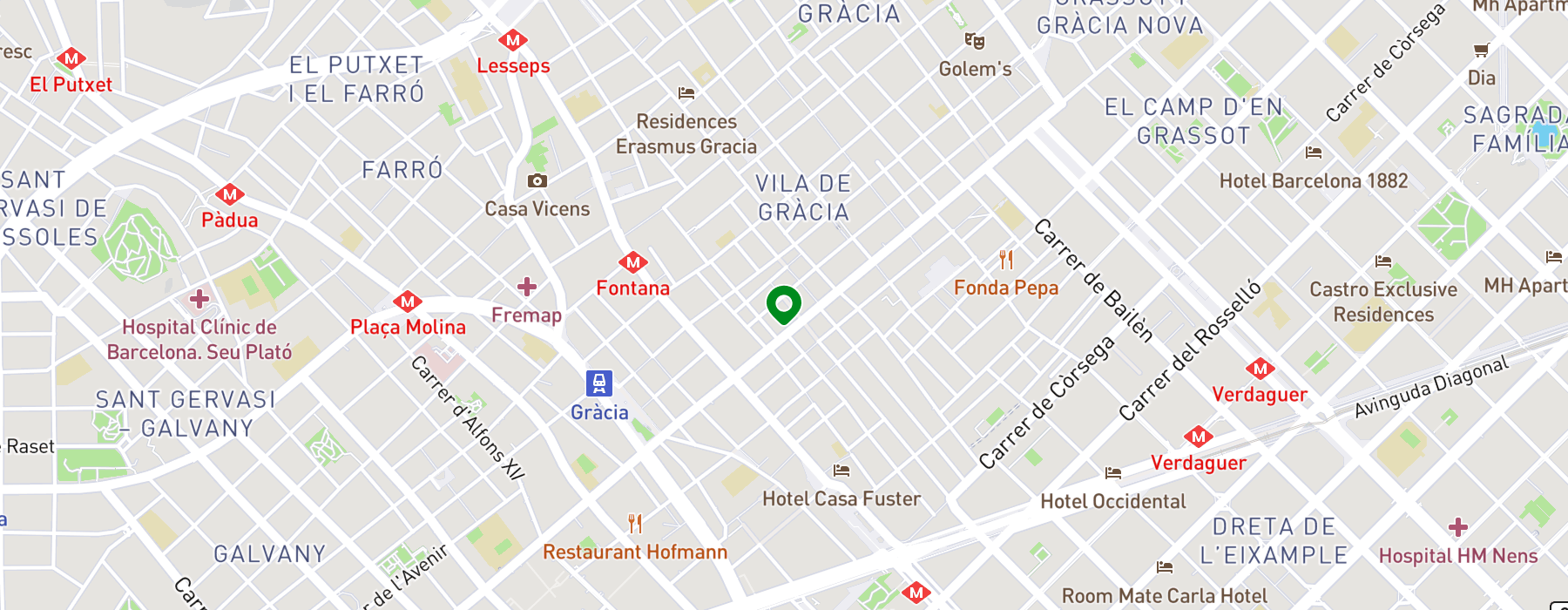 calle-travenidaessera-de-gracia-306 map