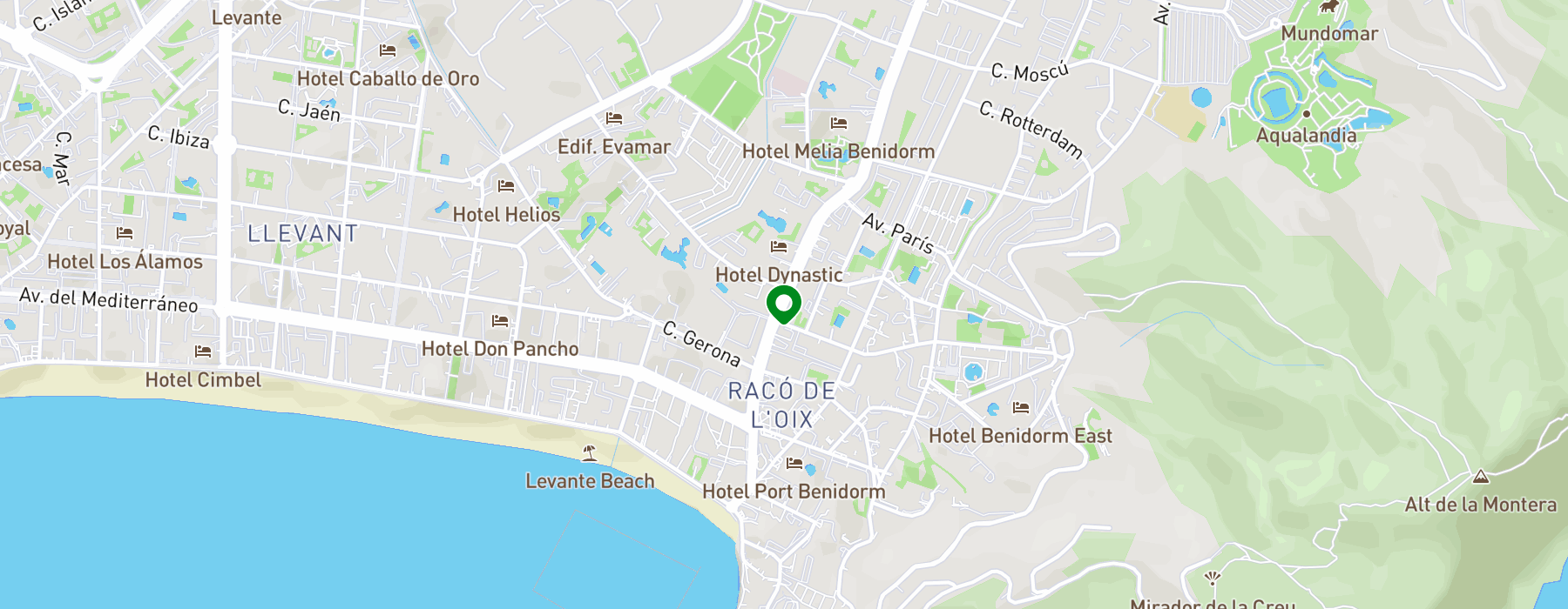 avenida-ametlla-de-mar-18 map