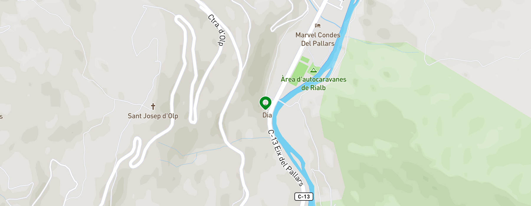 carretera-c-13-km-131 map
